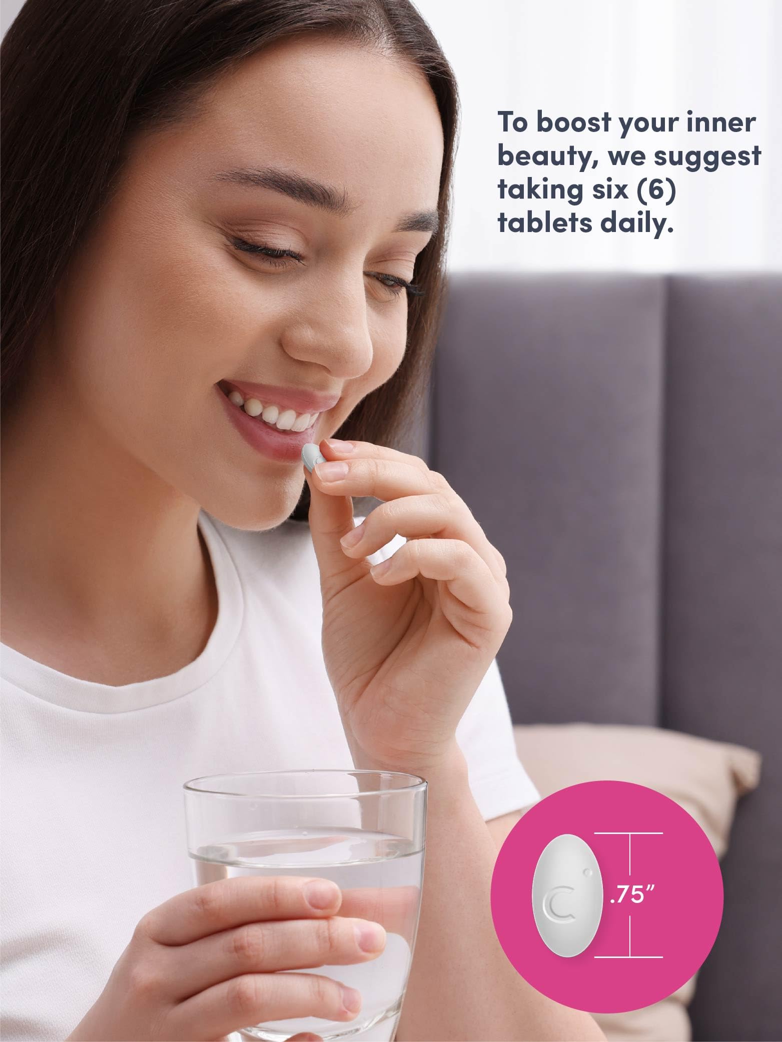 NeoCell Collagen Peptides | 250 Tablets | with Vitamin C | Grassfed Supplement | Hair, Skin, & Nails | for Women and Men