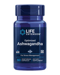 Life Extension Optimized Ashwagandha - Stress Management Supplement for a Healthy Stress Response, Focus, Memory, Stress Relief - Vegetarian, Gluten-Free, Non-GMO, 60 Capsules Life Extension Au supplements