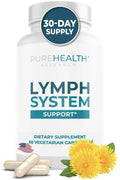 PUREHEALTH RESEARCH Lymph System Support Supplement - Lymphatic Drainage Supplement PUREHEALTH RESEARCH Au supplements