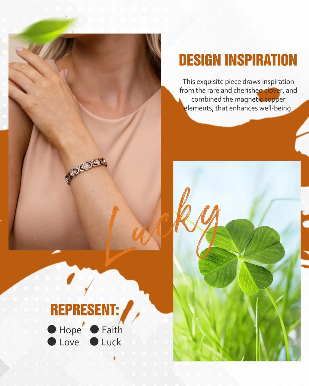 Jecanori Women's Pure Copper Bracelet, Ultra Strength Magnetic Copper Bracelets for Women Jecanori Au supplements