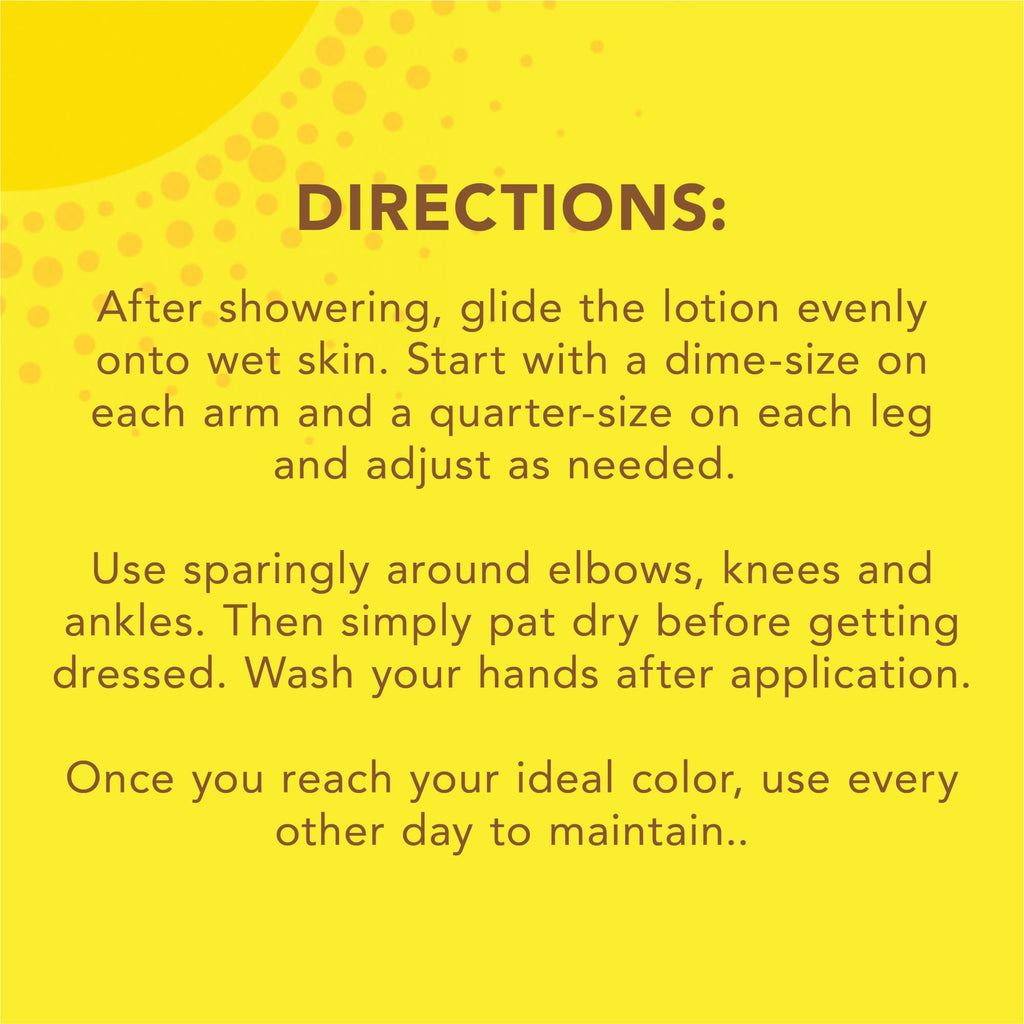 Jergens Natural Glow In Shower Lotion, Self Tanner for Medium to Deep Skin Tone, Sunless Tanning Wet Skin Lotion for Gradual