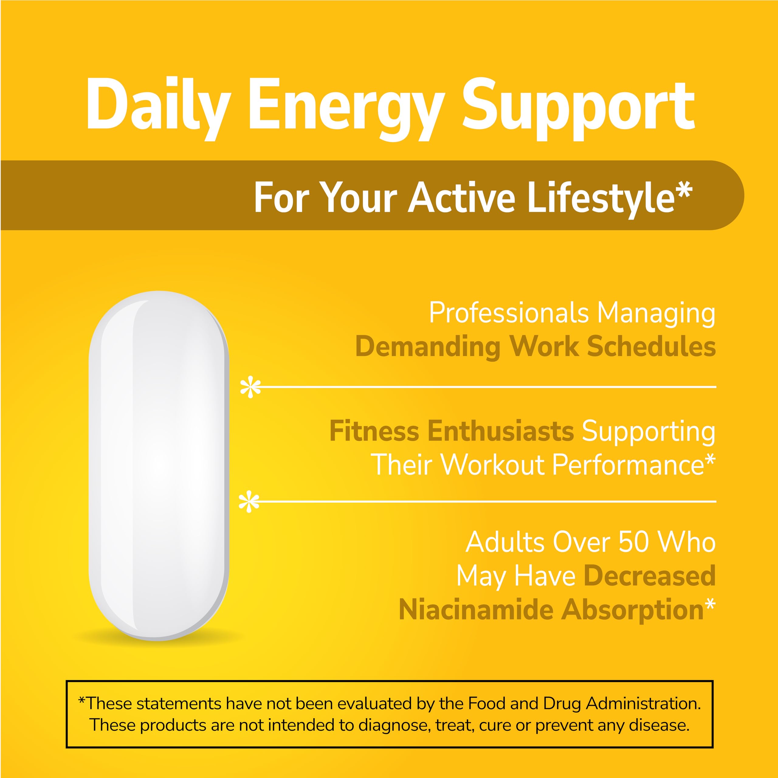 21st Century Niacinamide 500 mg Prolonged Release Tablets, 110 Count
