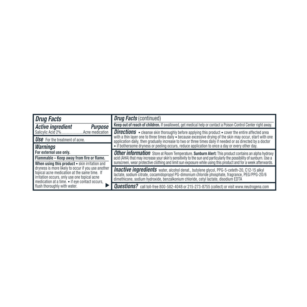 Neutrogena Rapid Clear Maximum Strength Acne Treatment Pads - Salicylic Acid Formula