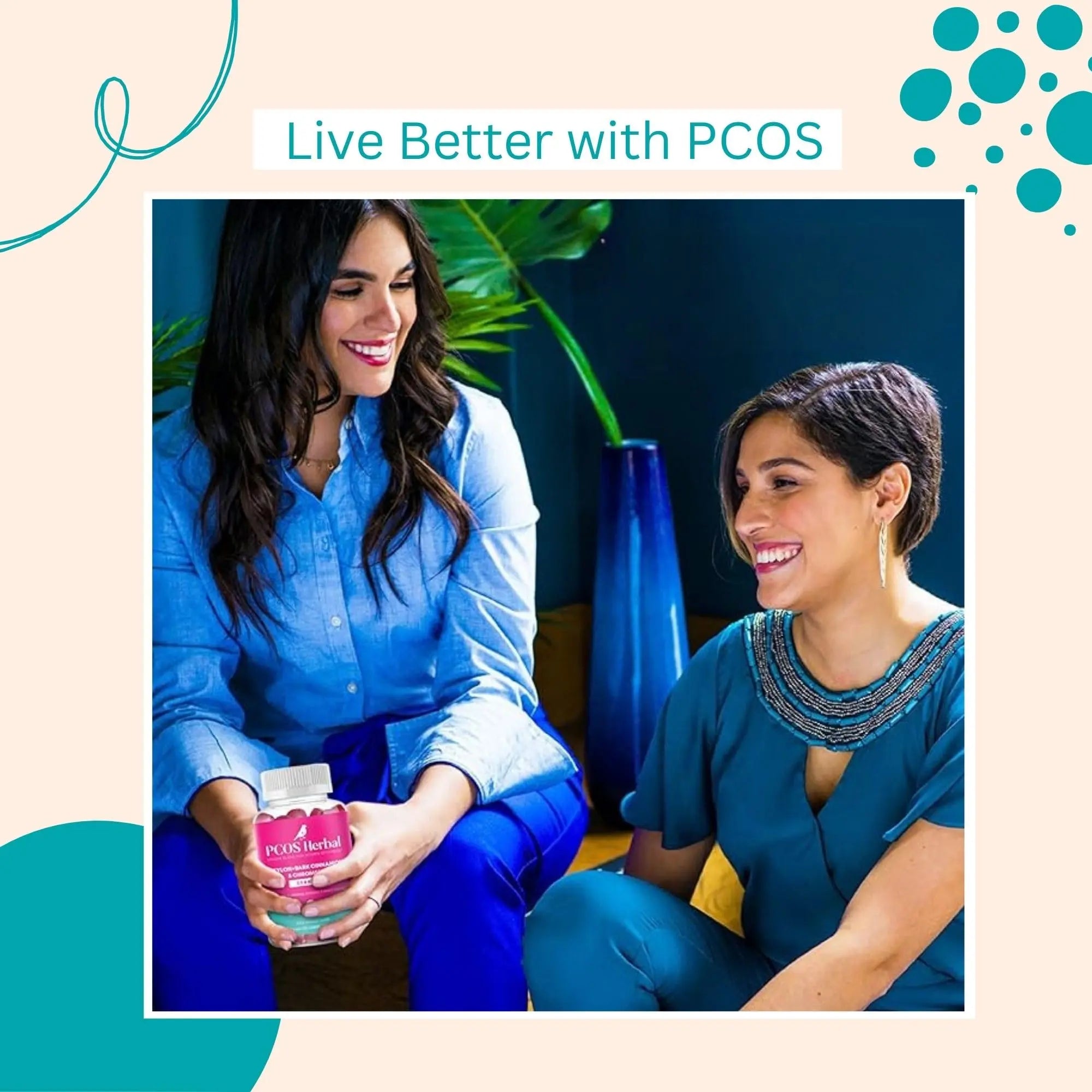 PCOS Herbal Gummies: Manage Cravings and Hormonal Balance; Cinnamon Complex PCOS Herbal Tea Au supplements