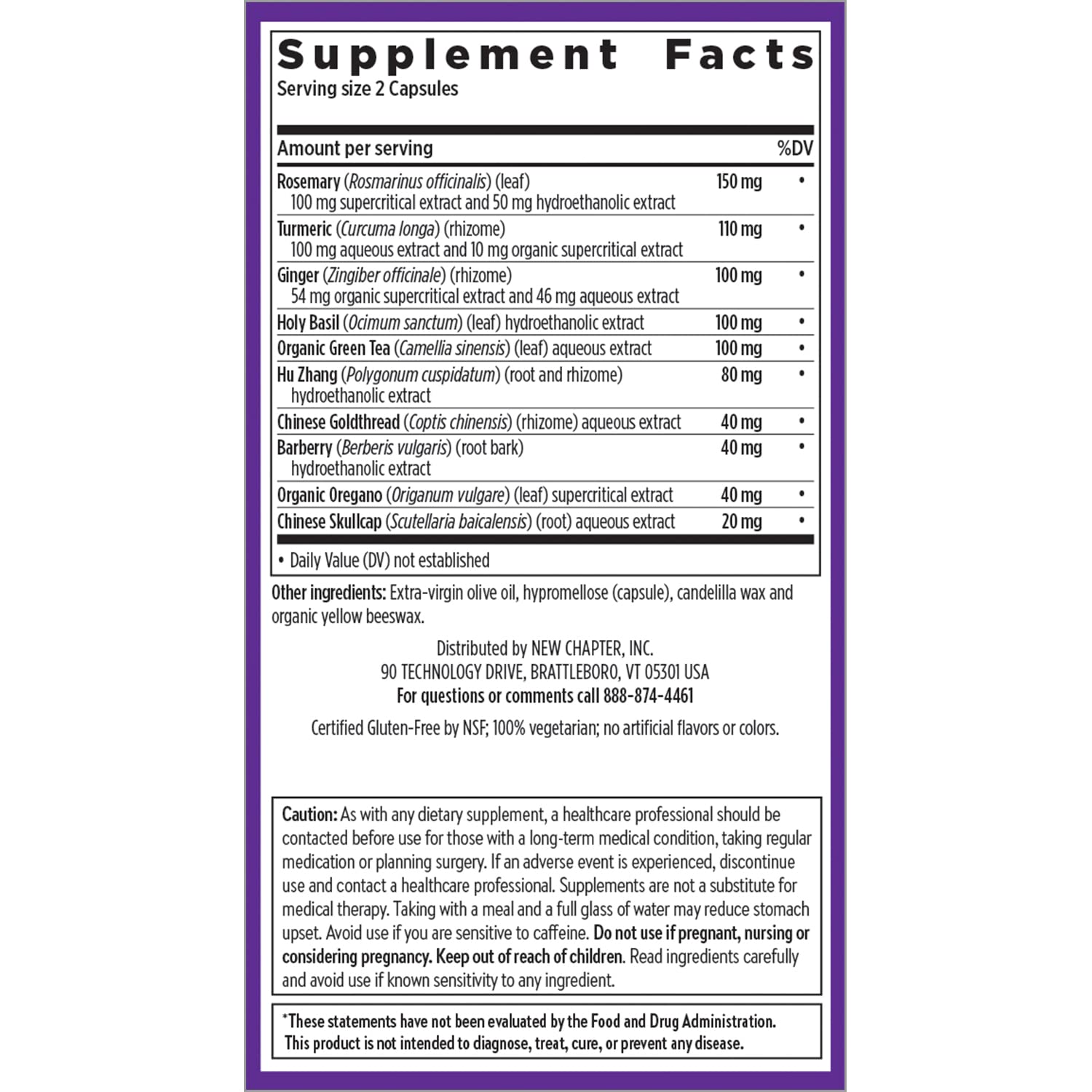 New Chapter Zyflamend™ Joint Supplement & Herbal Pain Relief – 10-in-1 Superfood Blend with Turmeric, Ginger & Green Tea - for Healthy Inflammation Response, Mobility & Flexibility, 180 Capsules New Chapter Au supplements
