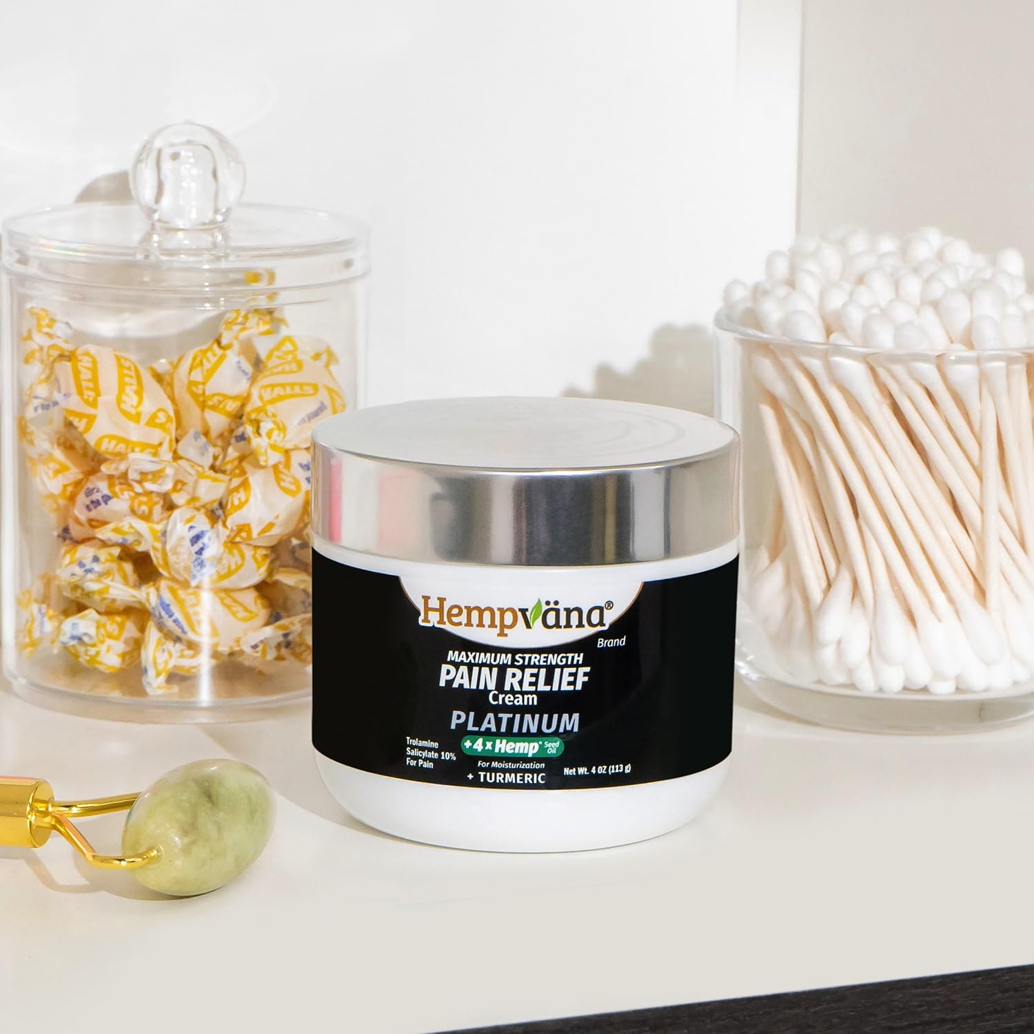 Hempvana Platinum Maximum Strength Relief Cream 4X Hemp for Muscles, Joints, Back, Knees, Shoulders, Neck, Elbows, Hands, Feet. AS SEEN ON TV. Odor-Free, Non-Greasy, Quickly Absorbs, 4X More Hemp Hempvana Au supplements