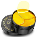 NAZANO 24K Gold Under Eye Patches - 60 Pack for Puffy Eyes, Dark Circles, Bags & Wrinkles