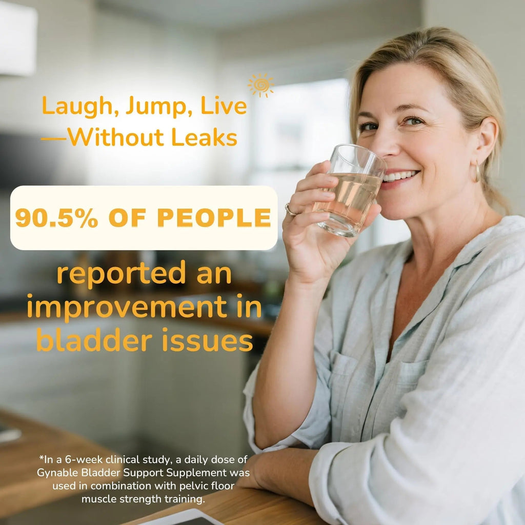 Gynable Bladder Control Supplements for Urinary Leakage: Due to Laughing Sneezing Exercise - Occasional Urgency Urinary Frequency Defense Comprehensive Bladder Support for Women, Powder, 2 Boxes Gynable Au supplements