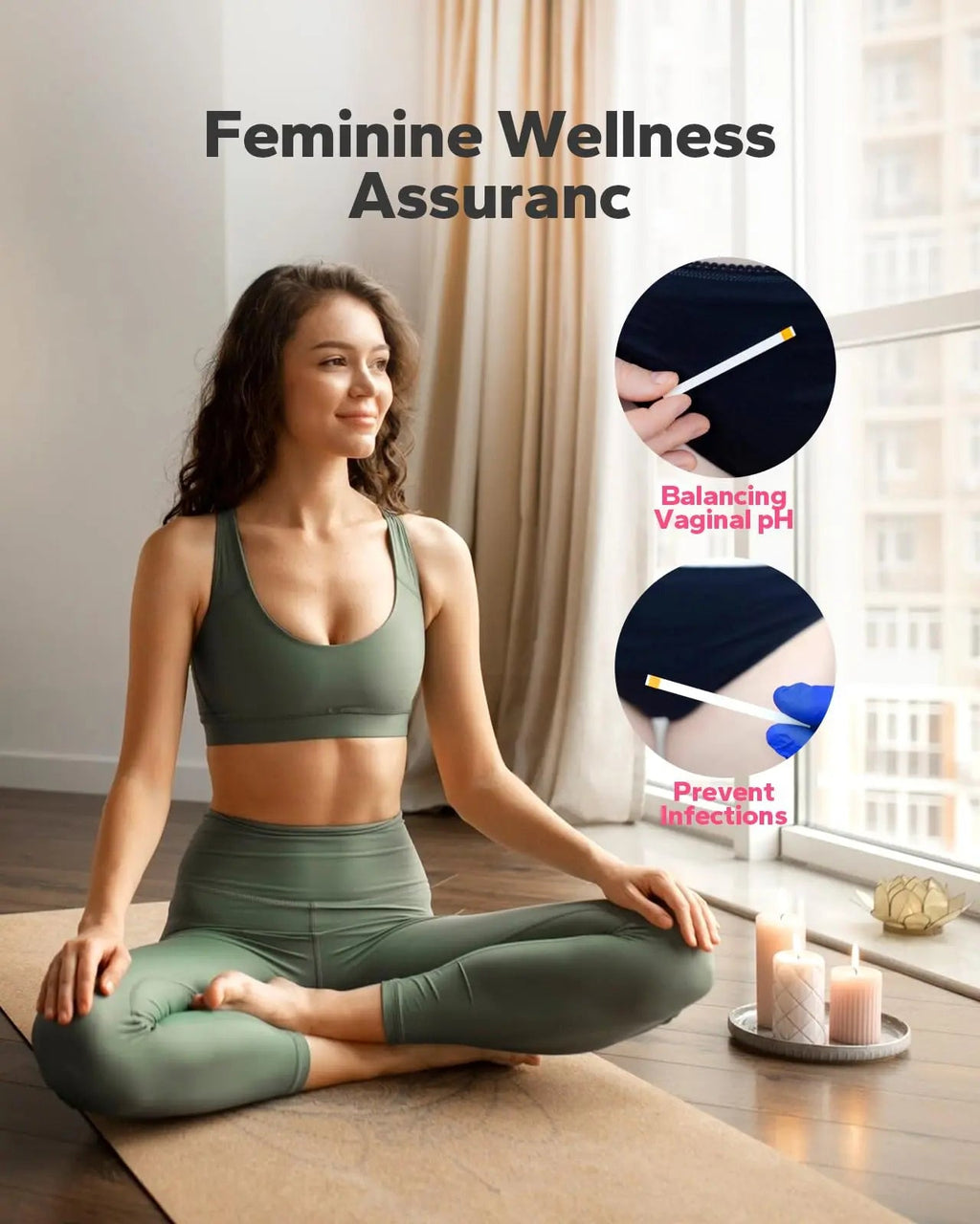 Choppie Vaginal Health pH Test Strips (50 Strips), pH Balance Test Strips for Women, Vaginal pH Test Strips Choppie Au supplements