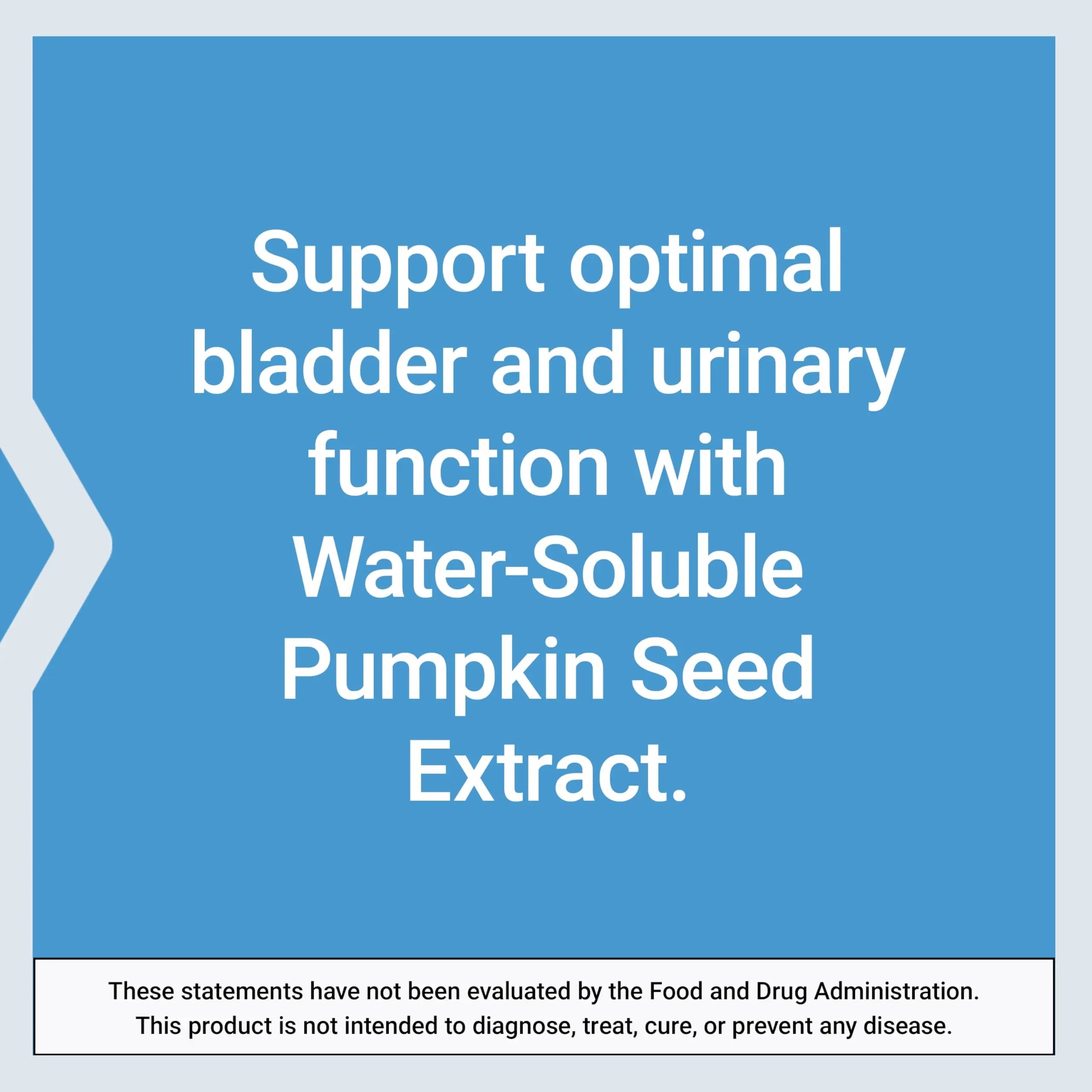 Life Extension Water-Soluble Pumpkin Seed Extract, Promotes Prostate & Urinary Tract Health, Bladder Health Support, Men, Women, Gluten-Free, Non-GMO, Vegetarian, 60 Capsules Life Extension Au supplements
