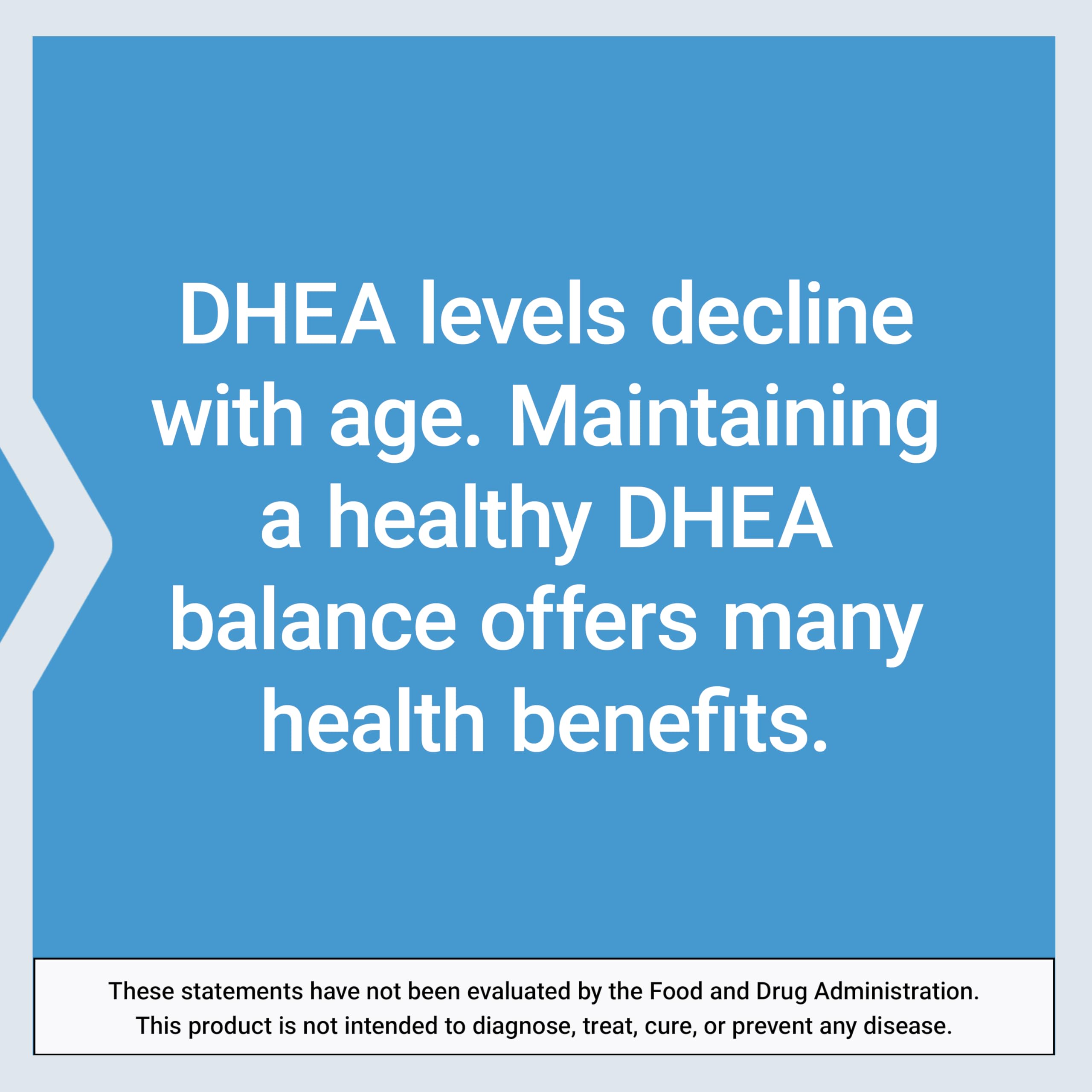 Life Extension DHEA 50 mg – Hormone Balance Supplement, Memory, Muscle Mass and Bone Density Support, Healthy Sex Drive, Gluten-Free, Non-GMO, 60 Capsules Life Extension Au supplements