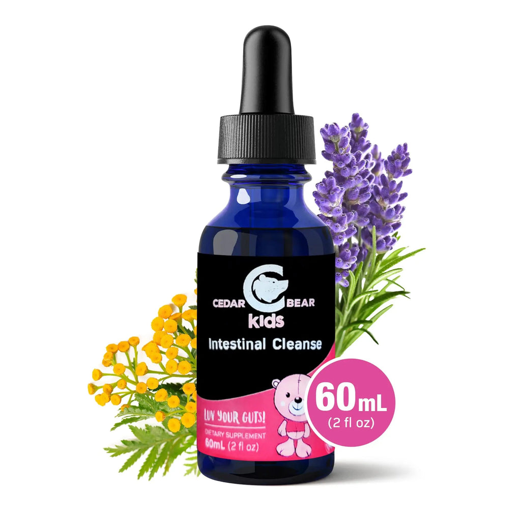 Cedar Bear - Intestinal Cleanse for Kids, Liquid Herbal Supplement for Detox Cleanse Cedar Bear Naturales Au supplements