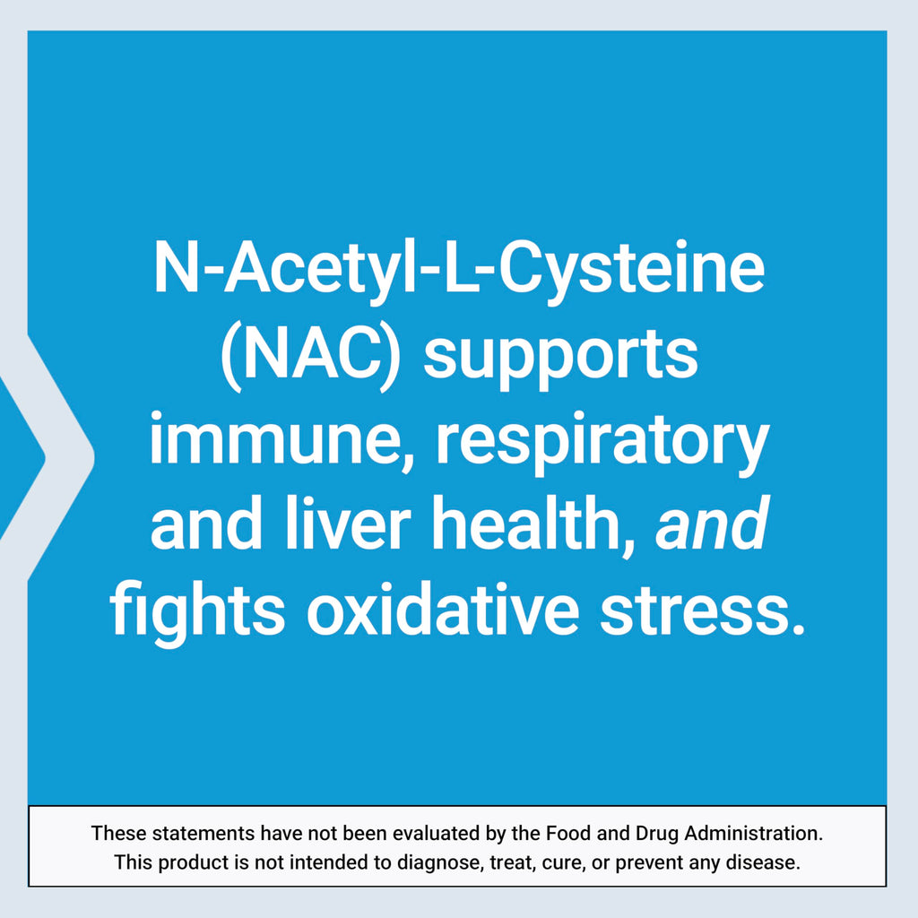 Life Extension N-Acetyl-L-Cysteine (NAC), Immune, Respiratory, Liver Health, NAC 600 mg, Potent antioxidant Support
