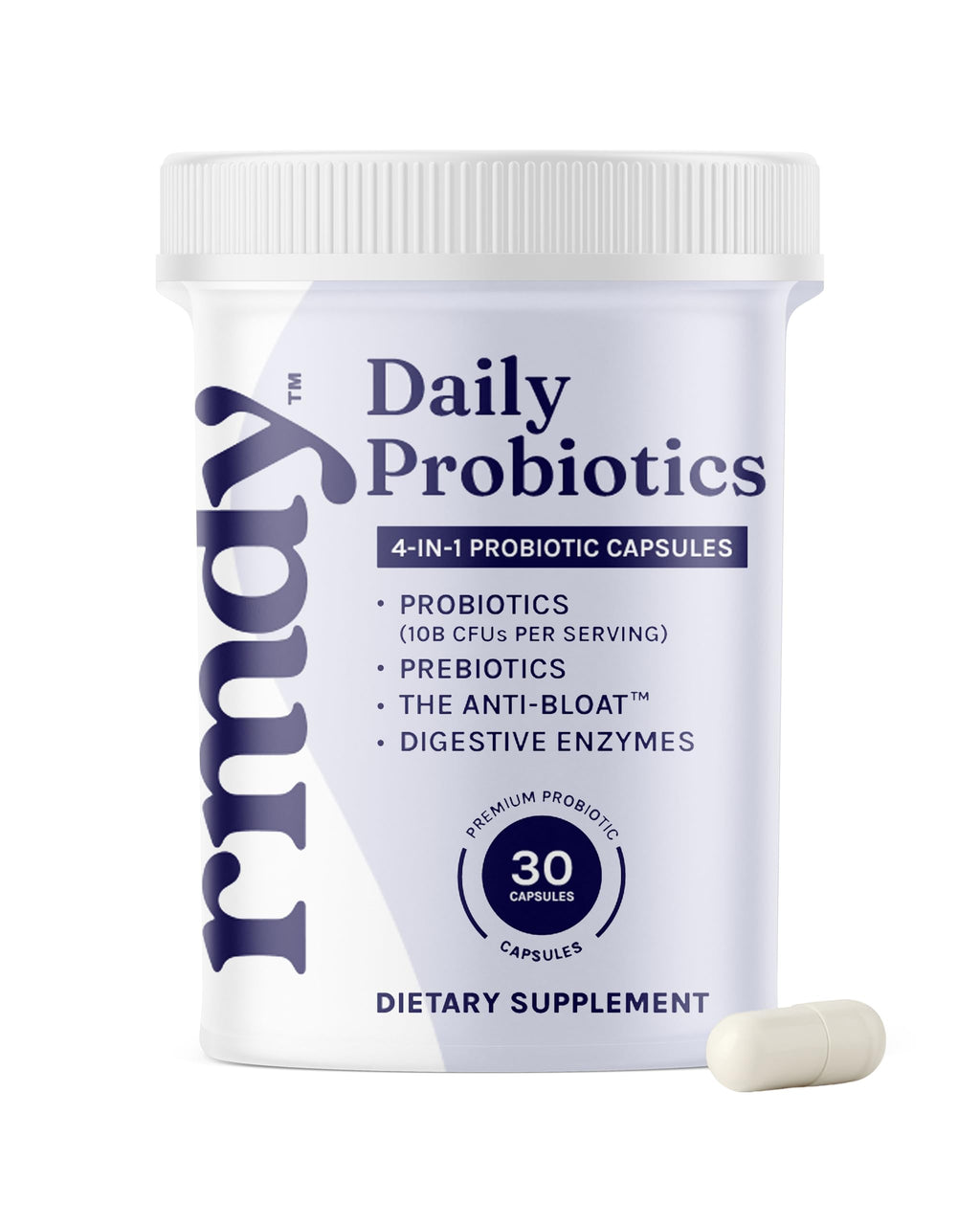 rmdy Constipation, Bloating, & Gas Relief | Relief from Diarrhea, & IBS | Probiotic for Digestive Health & Gut | 30 Capsules rmdy Au supplements