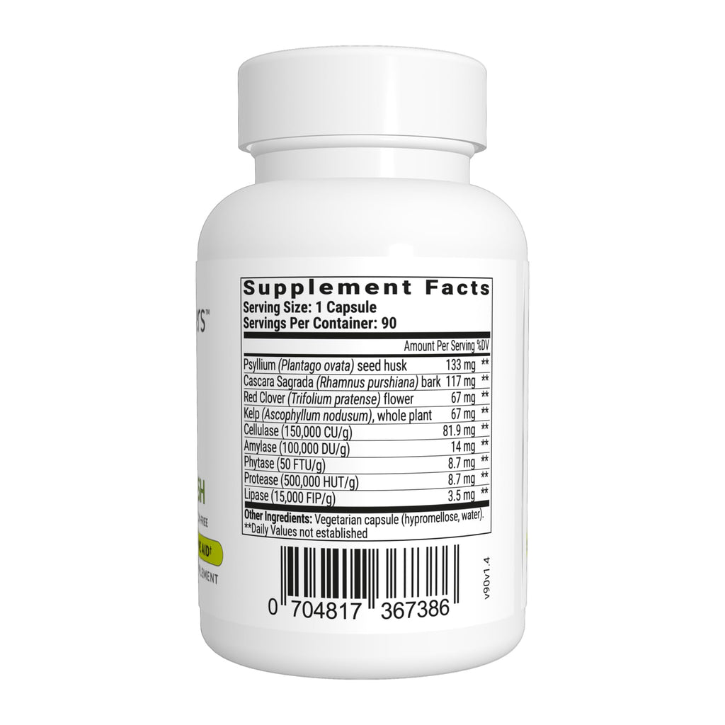 BIOptimizers Herbal Power Flush - Extra Strength Digestive Cleanse - Eliminate Toxins Improve Bowel Digestion