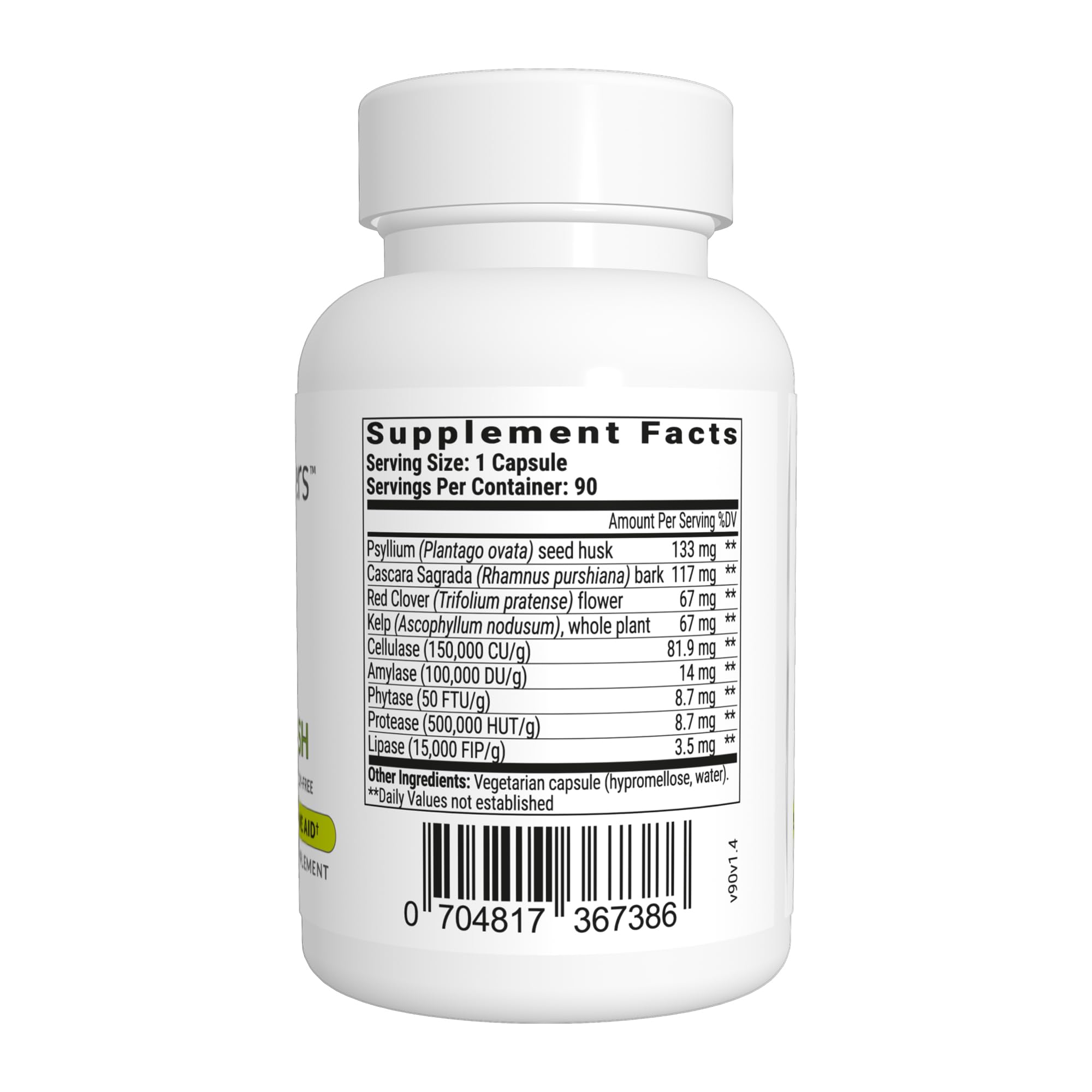 BIOptimizers Herbal Power Flush - Extra Strength Digestive Cleanse - Eliminate Toxins Improve Bowel Digestion