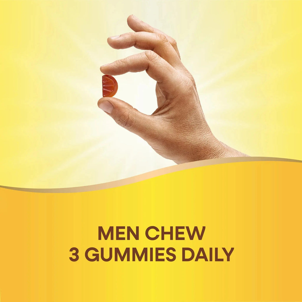 Nature's Way Alive! Men's Premium Gummy Multivitamin, Supports Healthy Heart, Muscle Function*, Full B-Vitamin Complex, Orange, Grape Nature's Way Au supplements