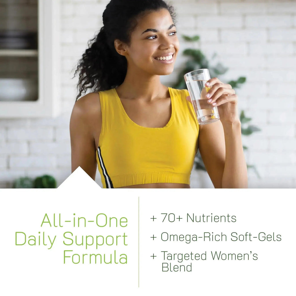 Irwin Naturals Women's Living Green Liquid-Gel Multi - 120 Liquid Softgels, Pack of 2 - Includes 70 Essential Nutrients, Vitamins & Minerals Irwin Naturals Au supplements
