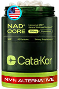 Cata-Kor NMN Supplement Alternative – Liposomal NAD+ Supplement - NAD CORE 30-Day Supply 60 Capsules