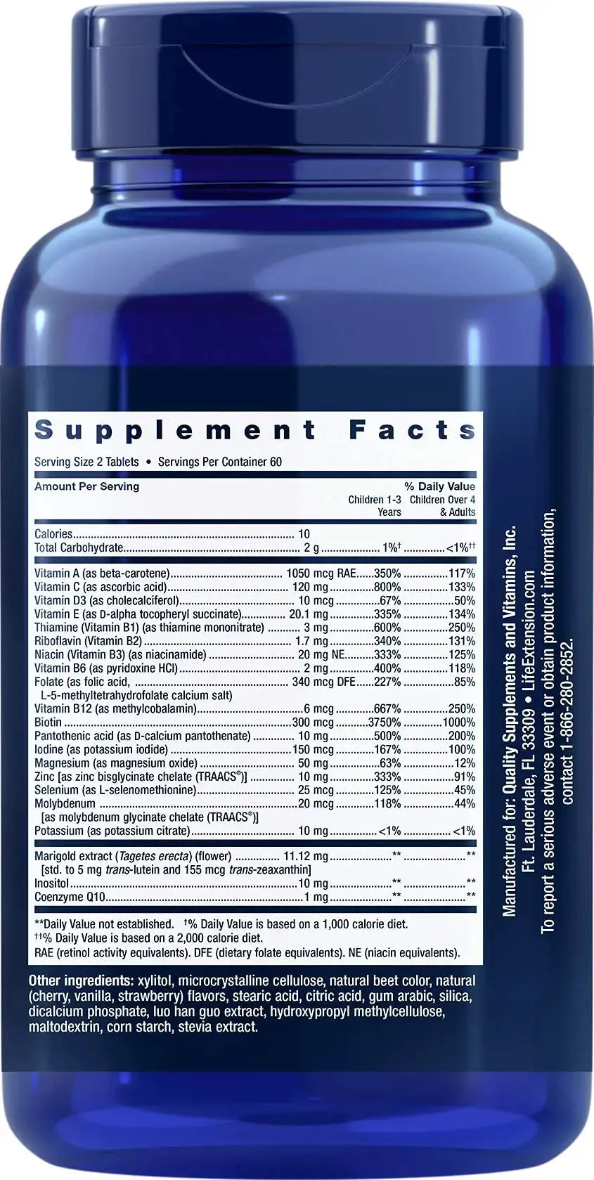 Life Extension Children's Formula Mix™, multivitamin for Kids, 18 Essential Vitamins and Minerals Life Extension Au supplements