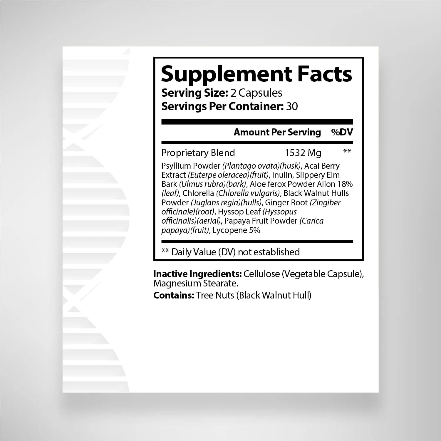 Biogenique Acai Berry Extract & Psyllium Powder, Energy Boost, Free Radical Scavenger Biogenique Au supplements