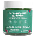 YATIME Hair Loss Gummies,Sea Moss Gummies with Vitamin C, Vitamin E, Aloe Vera, Pearl Powder Support Faster Hair Growth YATIME Au supplements
