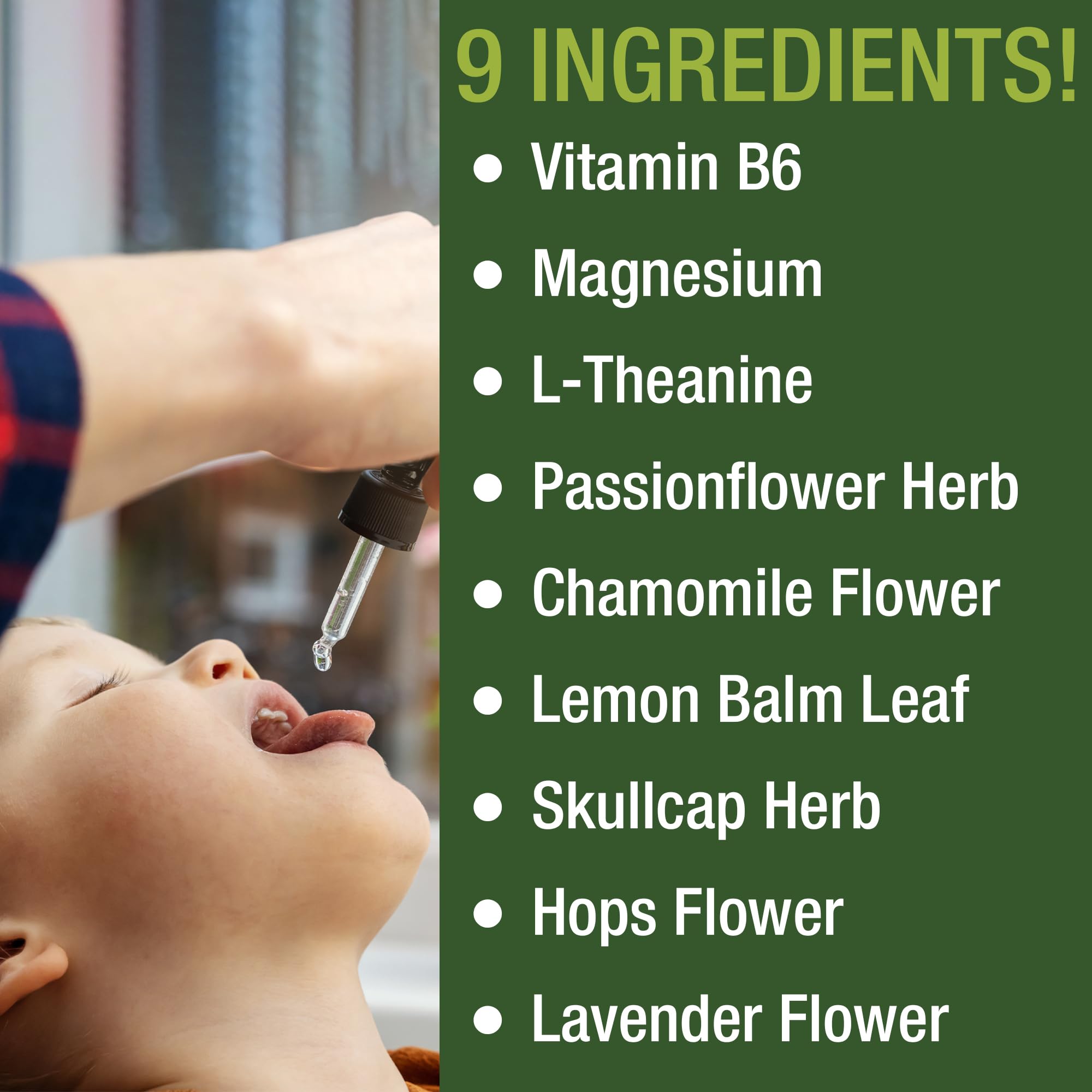 Kids Calm Liquid Drops. Aid for Relaxation, Calming, Optimal Sleep With Chamomile, Magnesium. No Bitter Taste. Kids Won't Know They're Taking It. Sugar Free 9-in-1 Vegan Supplement. Non-Habit Forming Peak Performance Au supplements