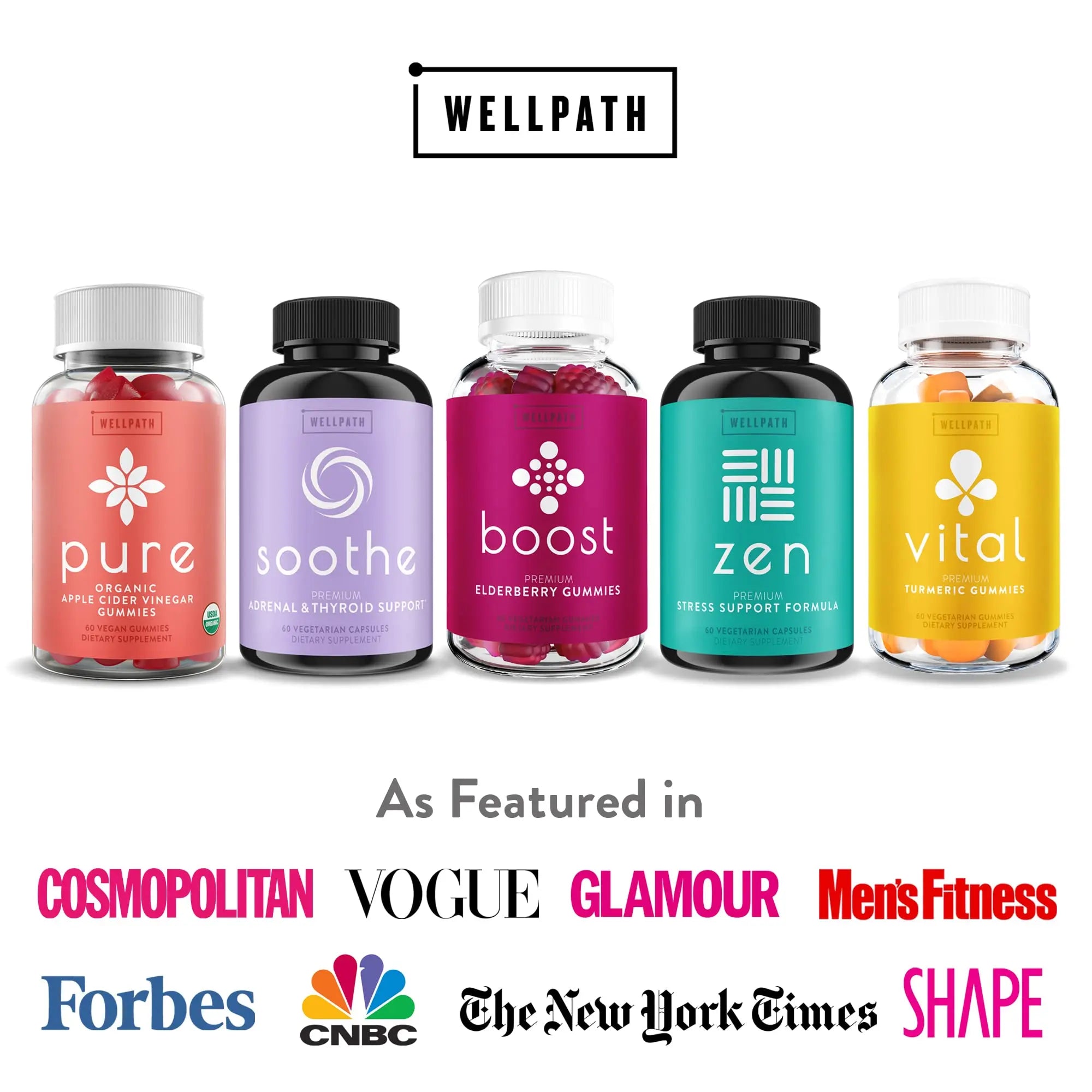 WellPath ACV Gummies with The Mother - USDA Organic, Vegan, Raw Apple Cider Vinegar WellPath Au supplements