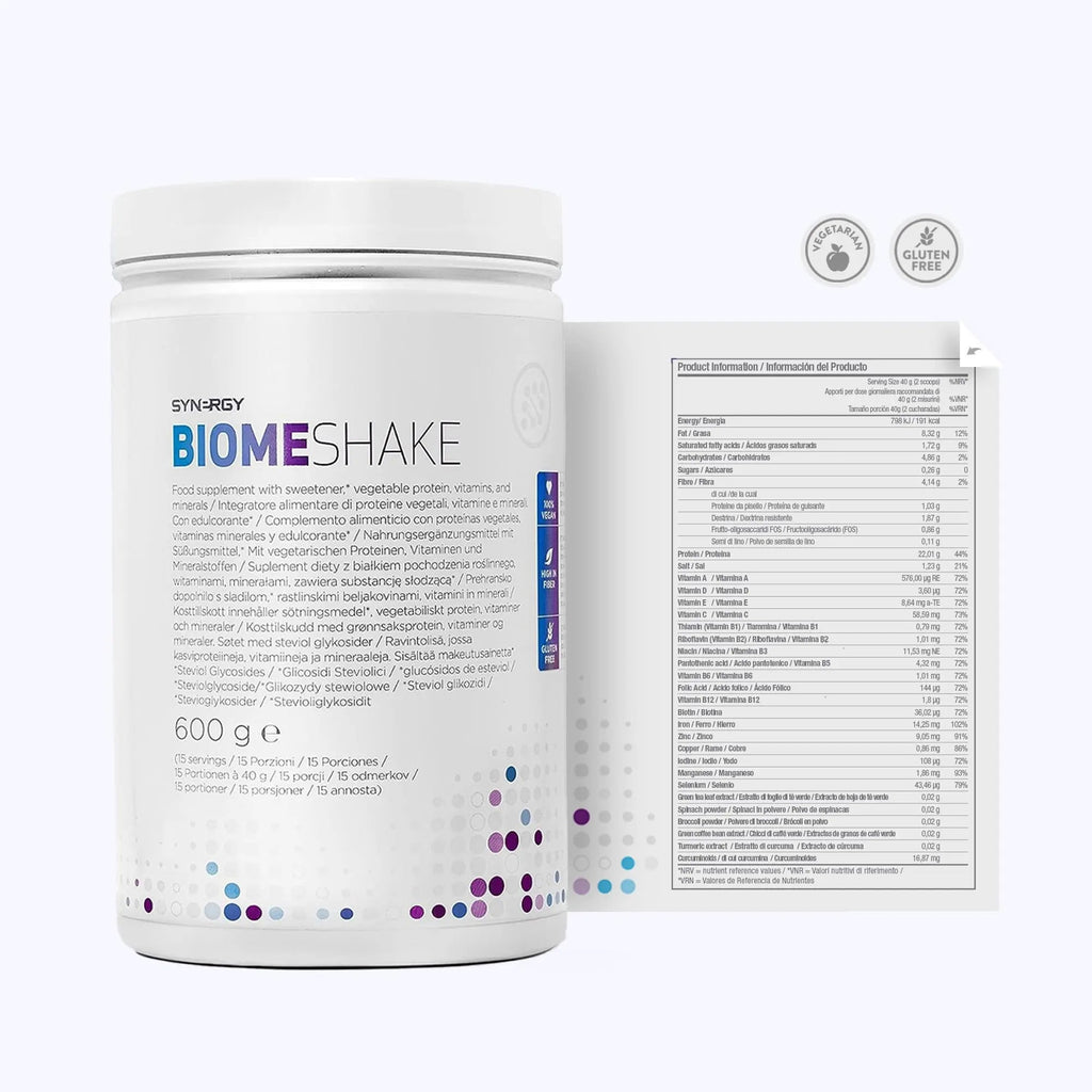 Synergy Worldwide Biome Shake 600 g | 22g Protein Powder Supplement | High in nutrients, Vitamins and Minerals Synergy Worldwide Au supplements