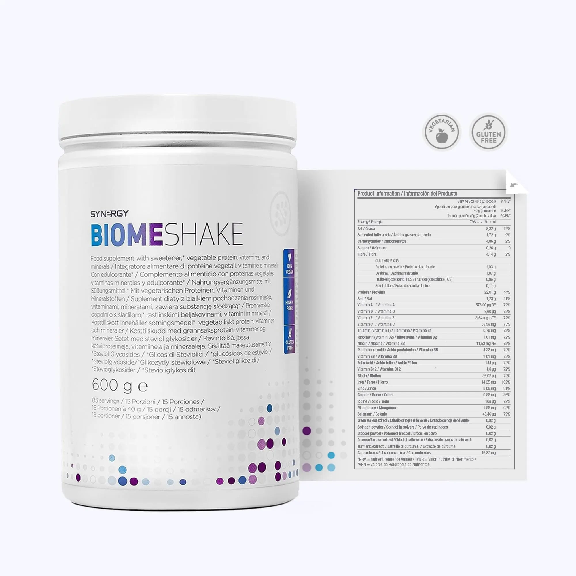 Synergy Worldwide Biome Shake 600 g | 22g Protein Powder Supplement | High in nutrients, Vitamins and Minerals Synergy Worldwide Au supplements