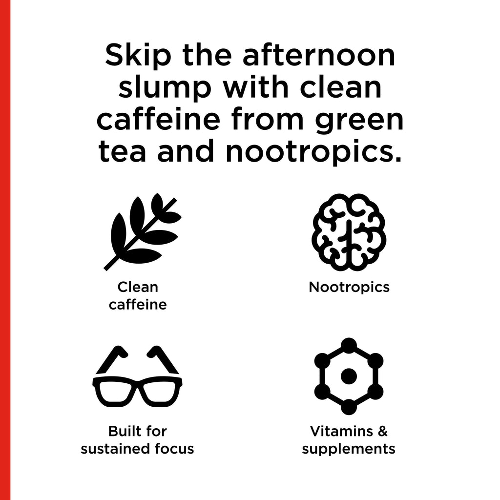 FOCUSAID ZERO SUGAR Nootropics Blend, Alpha-GPC, GABA, 100mg Natural Caffeine from Green Tea, Yerba Mate, Vitamin B-Complex, Keto-Friendly, No Artificial Sweeteners, 12 Fl Oz (Pack of 12) LIFEAID Au supplements