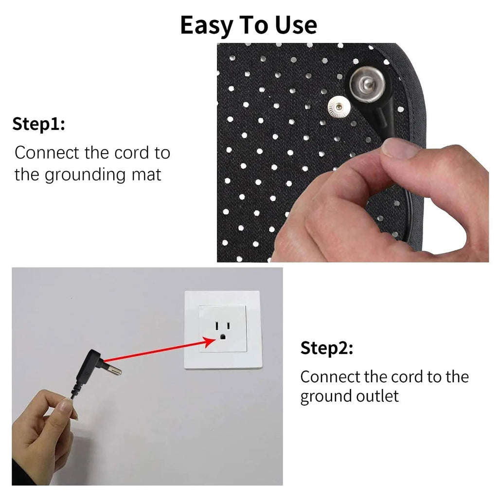EOHELGRO Grounding Mat, Earth Grounding Mat for Sleeping, Earth Mat Grounding Pad for Energy EOHELGRO Au supplements