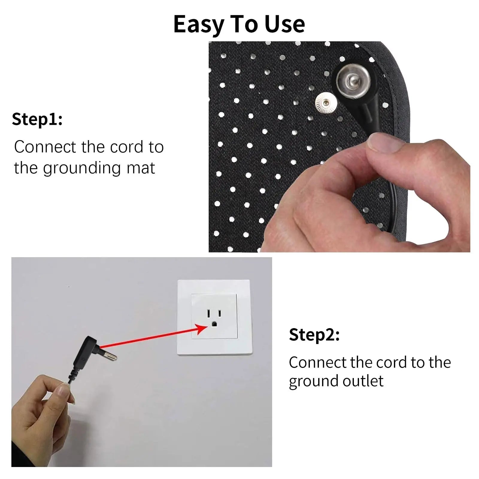 EOHELGRO Grounding Mat, Earth Grounding Mat for Sleeping, Earth Mat Grounding Pad for Energy EOHELGRO Au supplements