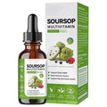 Soursop Bitters Liquid 2 Fl Oz, Soursop Graviola Leaf Extract Liquid Drop, Soursop Multivitamin Liquid Drops Organic for Cell Support, Immune System, Relax bogomo Au supplements