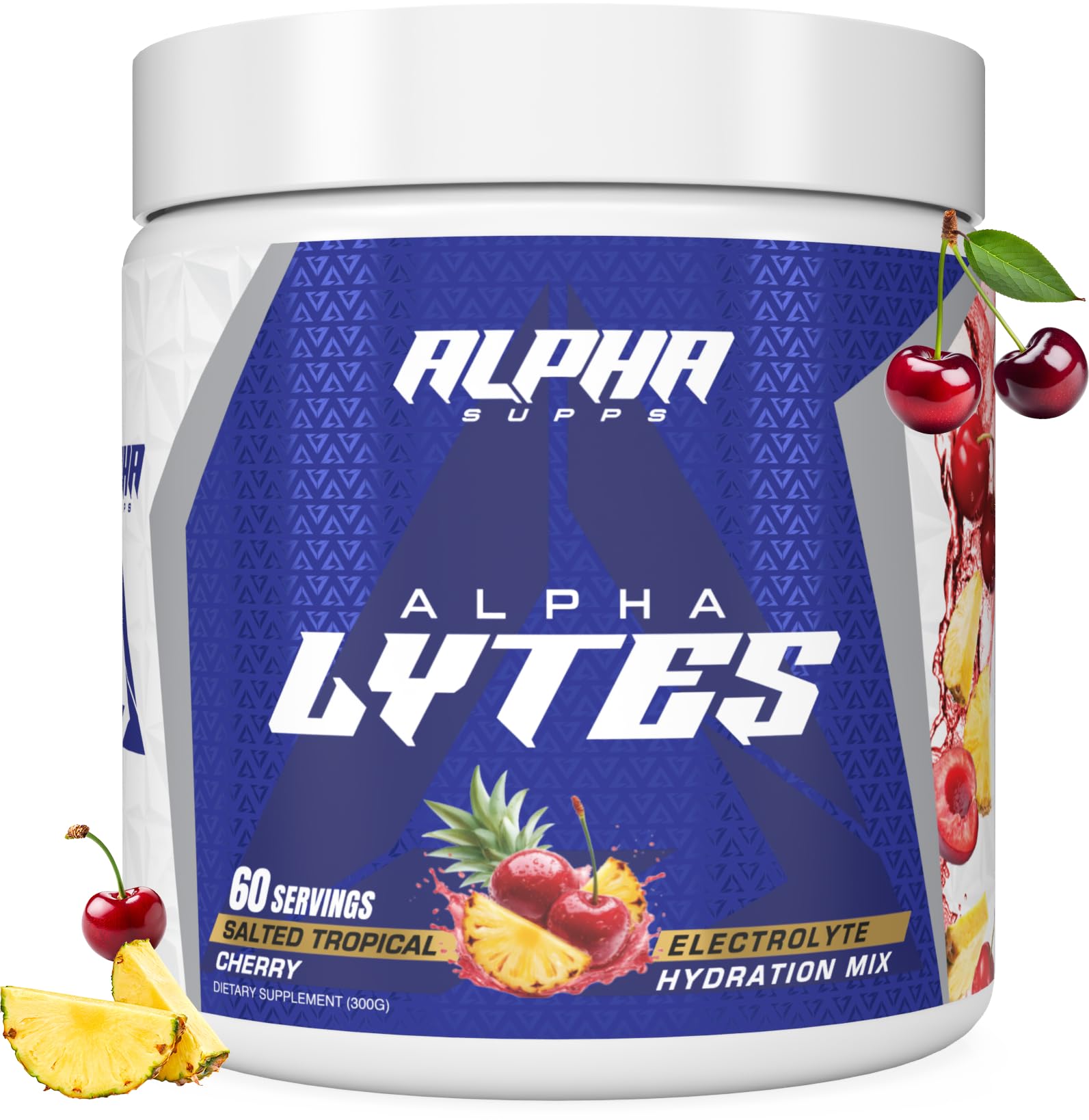 Alpha Lytes - Electrolyte Powder Daily Hydration Drink Mix - Sugar-Free, Zero Calorie Instant Formula with Trace Minerals and Antioxidants