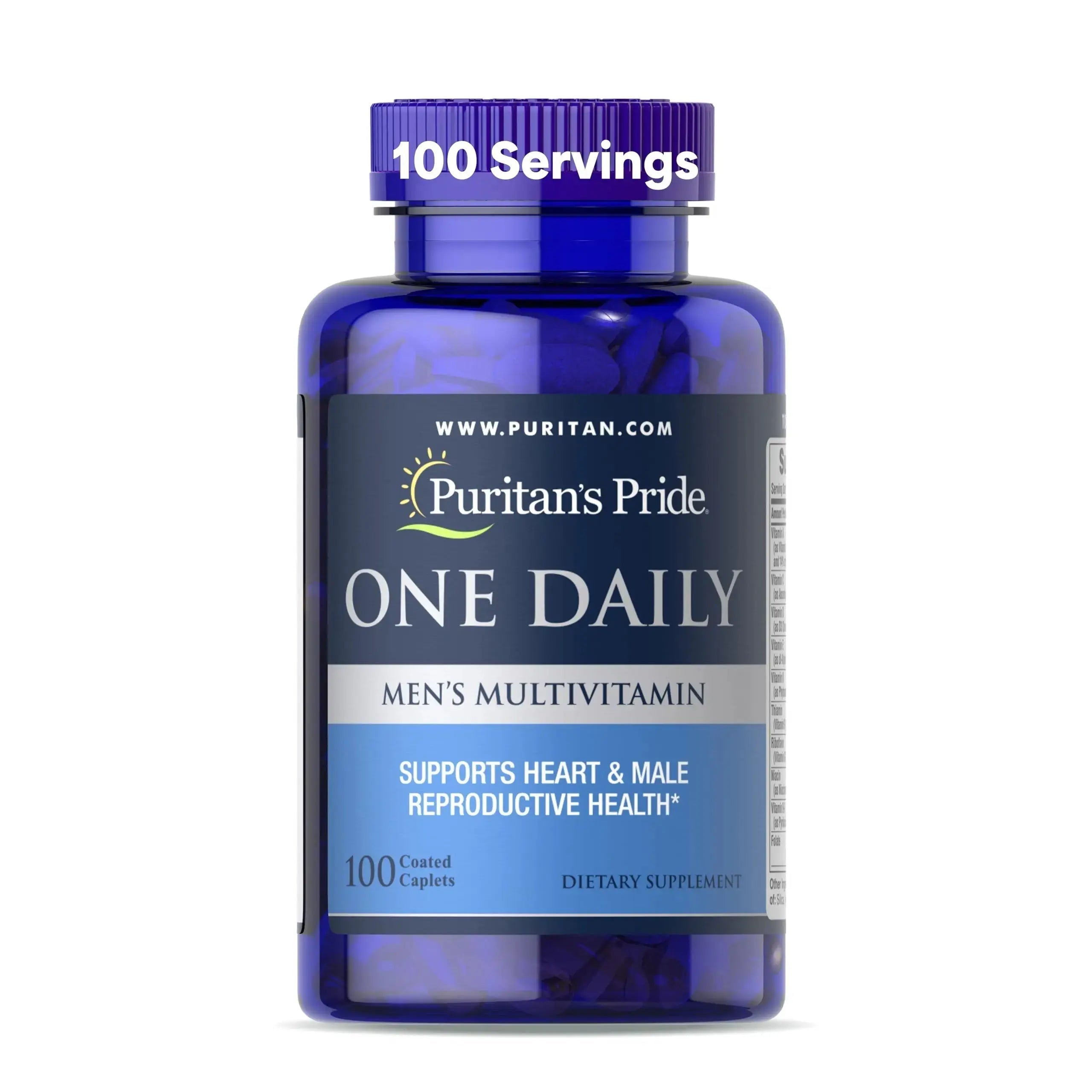 Puritan's Pride One Daily Men's Multivitamin, Dietary Supplement to Support Heart and Male Reproductive Health Puritan's Pride Au supplements
