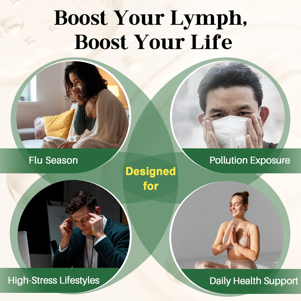 Migcopat 26-in-1 Liposomal Lymphatic Drainage Drops, Echinacea, Turmeric, Elderberry, Dandelion, Vitamins and Mullein Drops for Lungs, Lymphatic