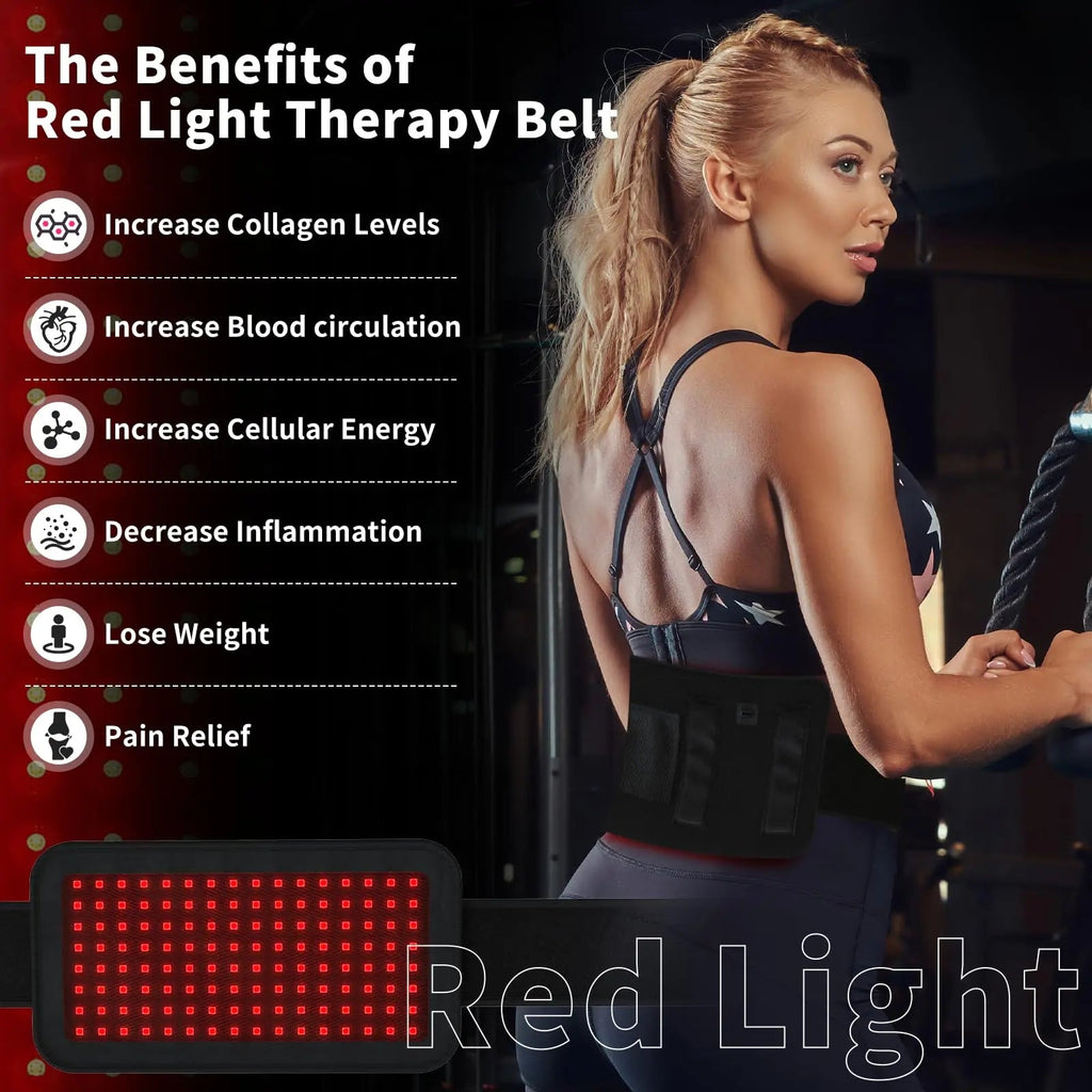 Red Light Therapy Belt, Infrared Light Therapy Wrap, 384PCS Red Light &Infrared Light HaSoCare Au supplements