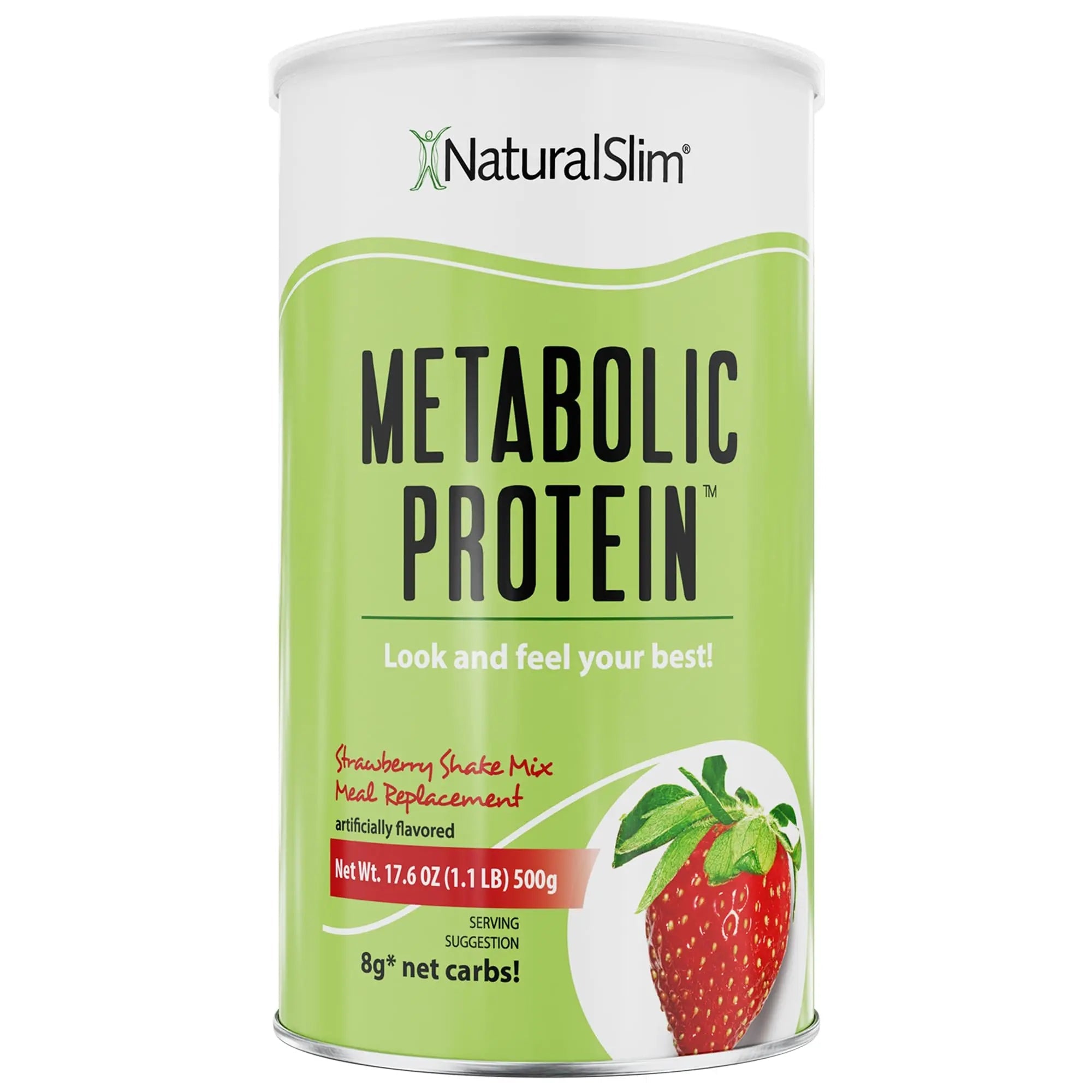 NaturalSlim Metabolic Whey Protein Powder Strawberry – Low Carb, Meal Replacement NaturalSlim Au supplements