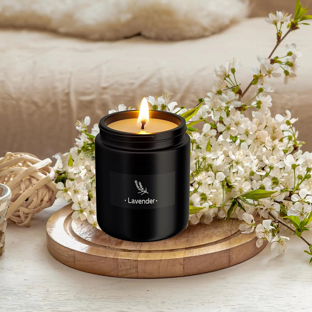 2 Pack Scented Candles for Home Scented, Strong Fragranced Aromatherapy Candles - 6 Oz TranquilBliss Au supplements