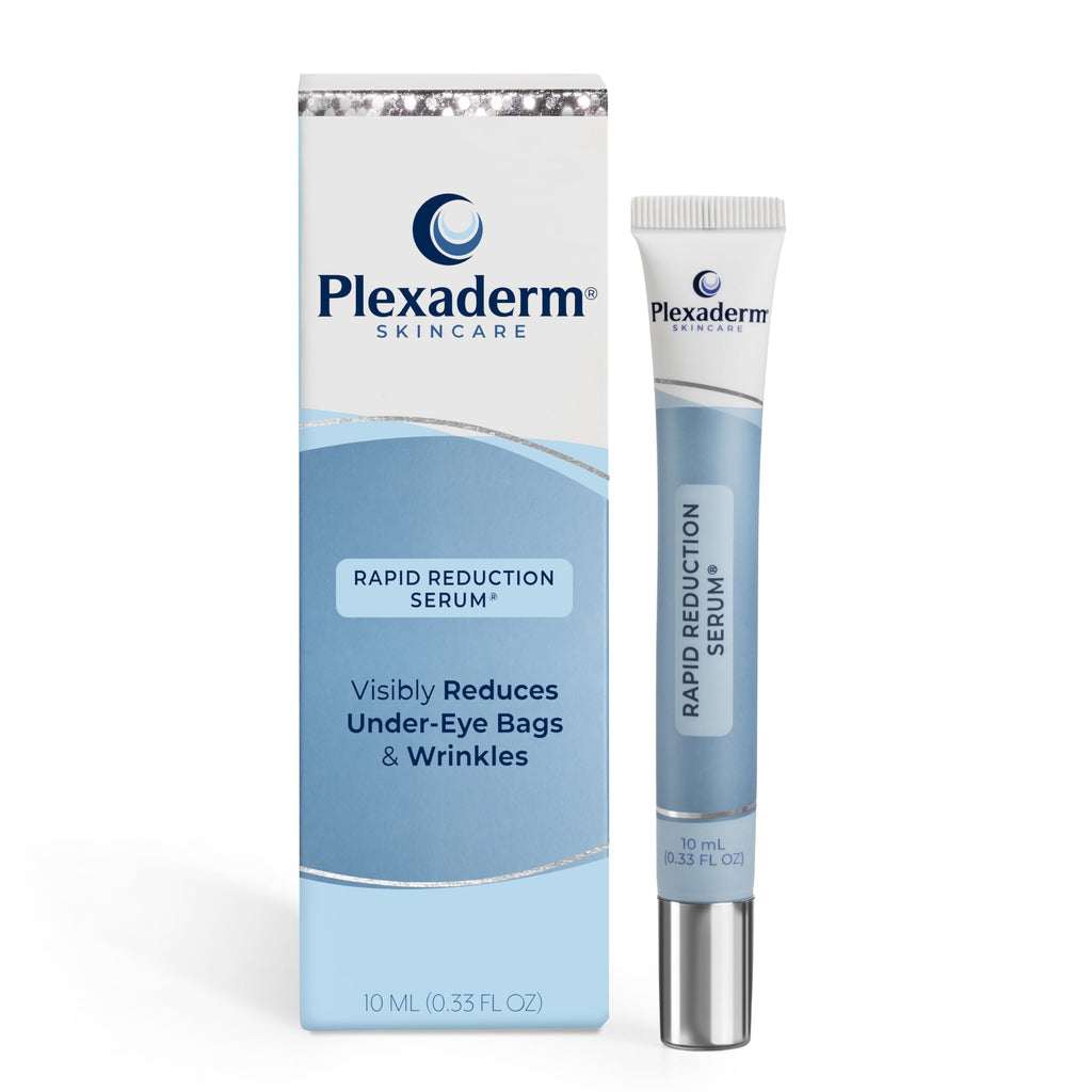 Plexaderm Rapid Reduction Eye Serum - Visibly Reduces Under-Eye Bags, Wrinkles, Dark Circles, Fine Lines & Crow's Feet Instantly