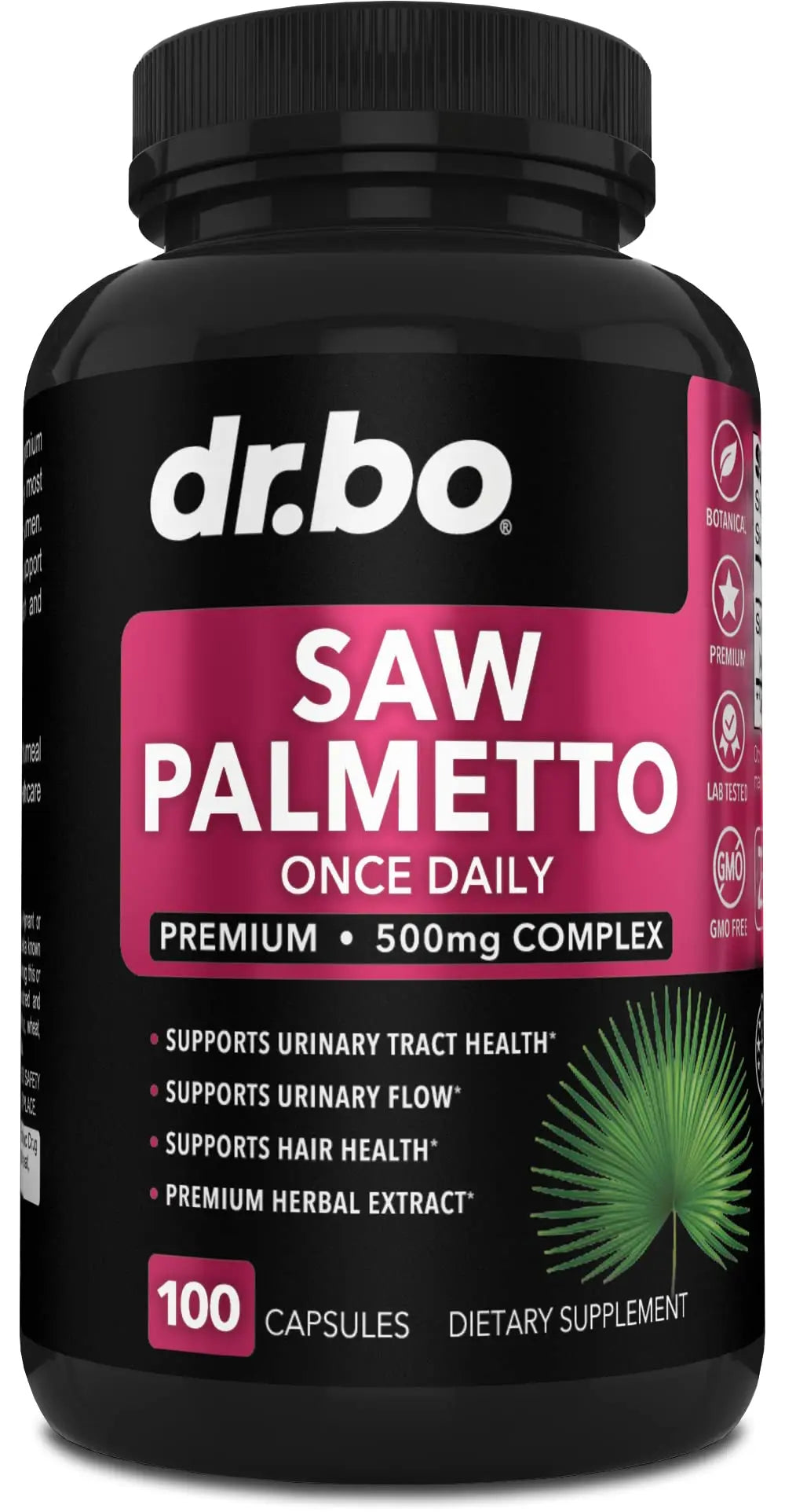 Saw Palmetto for Women Hair Loss - DHT Blocker for Women Hair Growth Plus Bladder DR. BO Au supplements