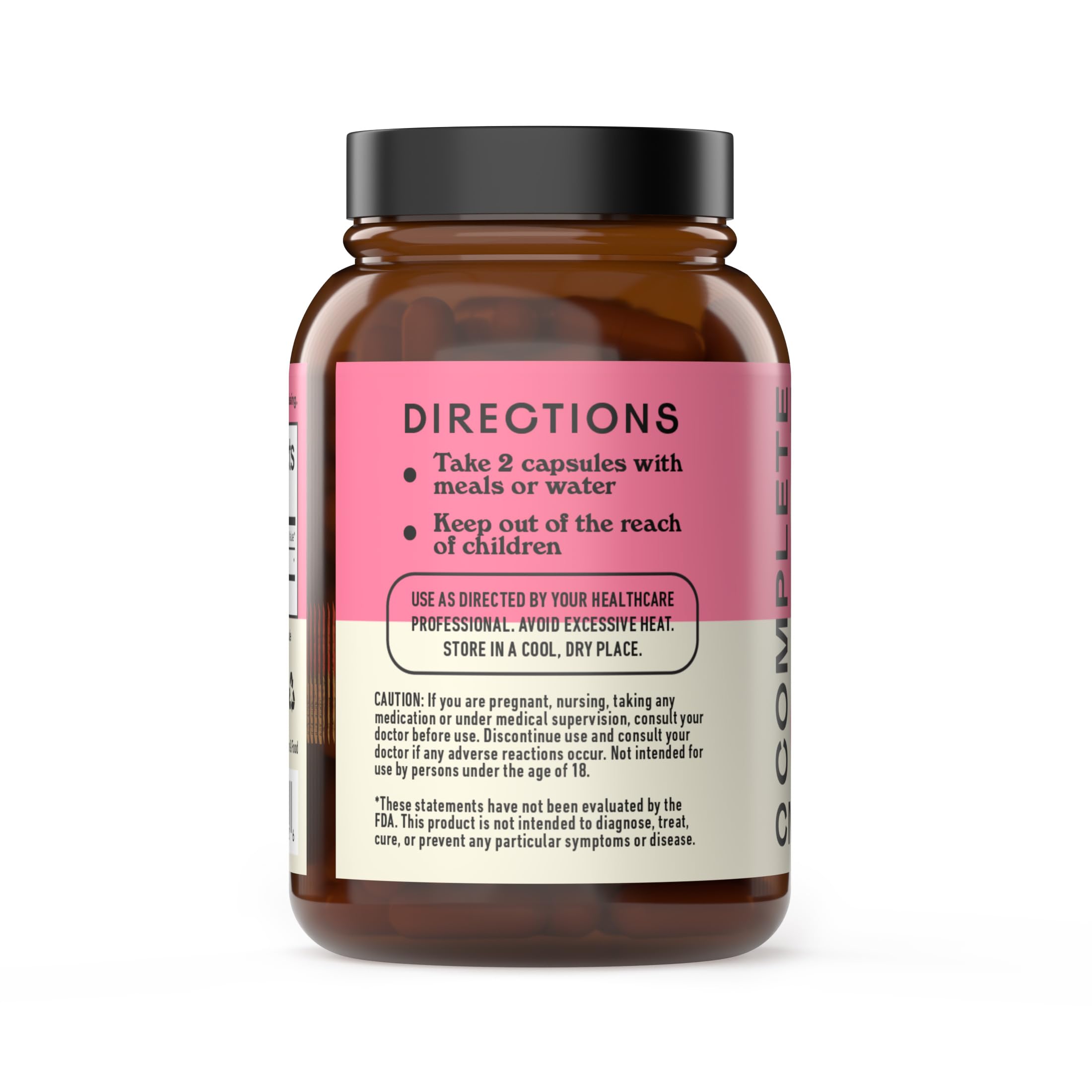 D Mannose 520mg Capsules - Organic D Mannose Supplement for UTI Support, Urinary Tract Bladder Health Pills, Plant Based Formula, Vegan Non GMO, No Fillers, 100 Capsule Count Made USA Certified Kosher Complete Natural Products Au supplements