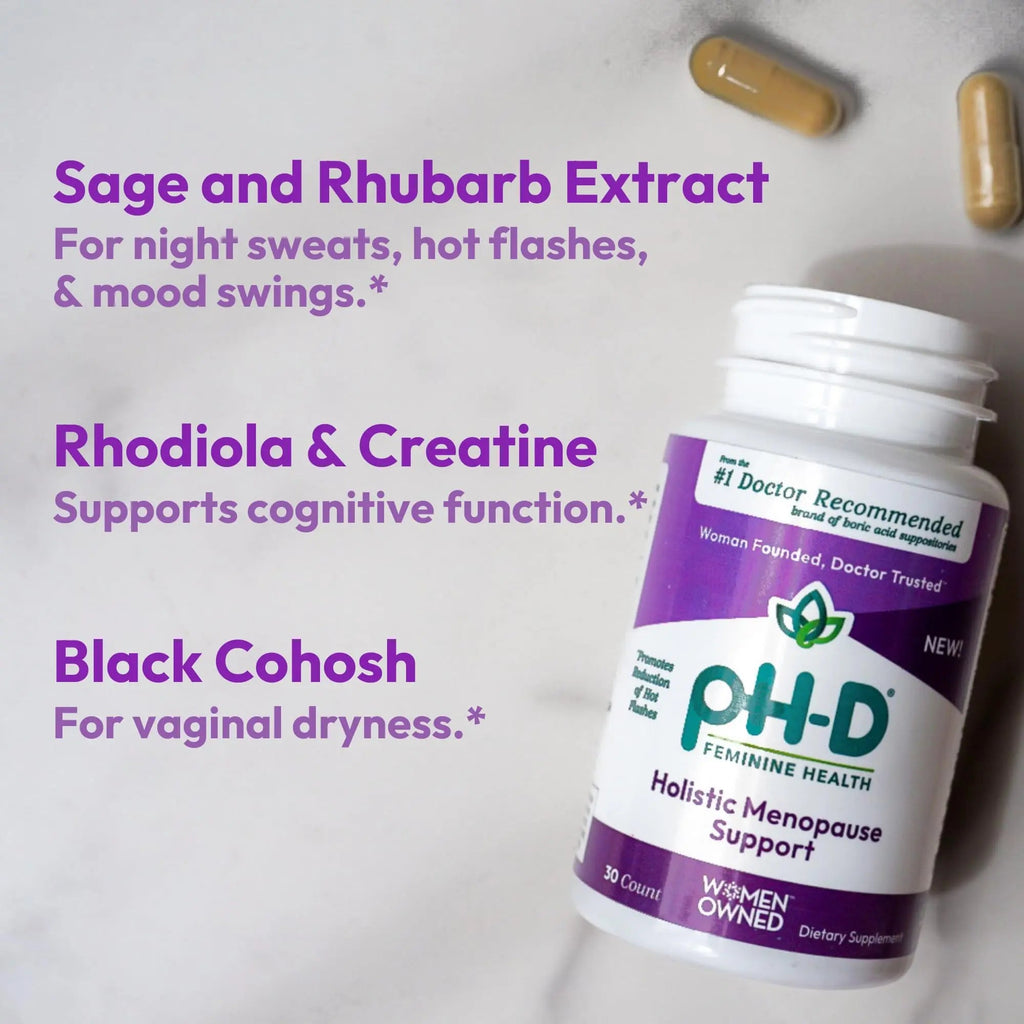 pH-D Feminine Health - Holistic Menopause Support - Oral Supplement with CON-CRET Concentrated Creatine pH-D Feminine Health Support Au supplements