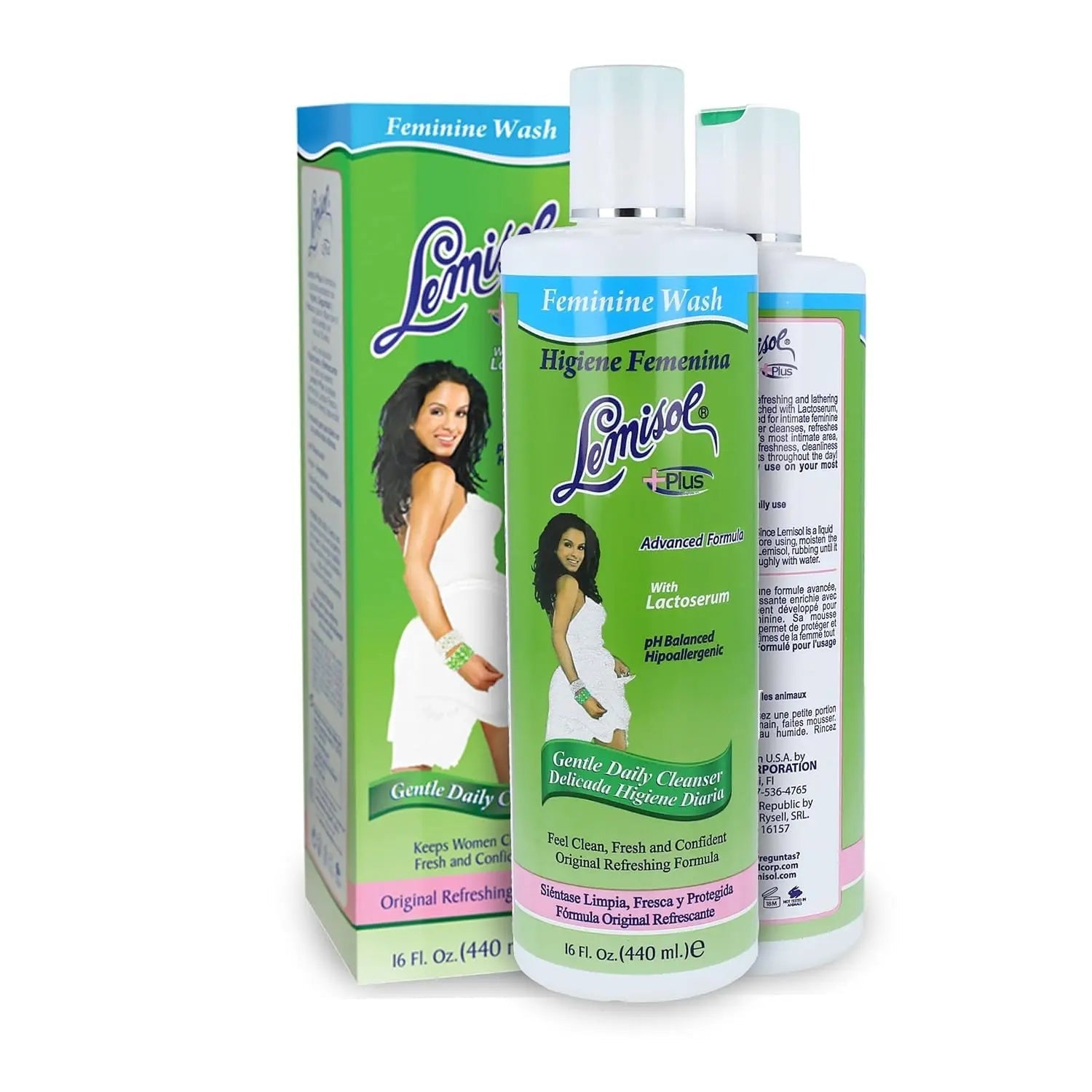 Lemisol Plus Feminine Wash 16 oz (Pack of 5) Lemisol Au supplements