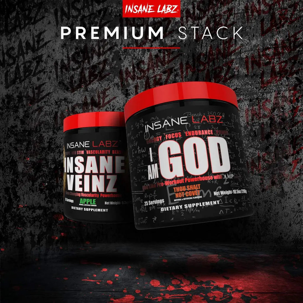Insane Labz I am God Pre Workout, High Stim Pre Workout Powder Loaded with Creatine Insane Labz Au supplements