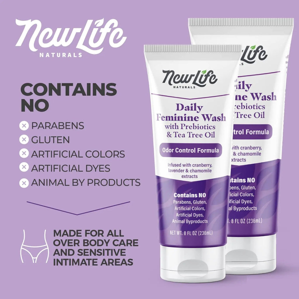 NewLife Naturals Daily Feminine Wash for pH Balance and Odor Control for Feminine Hygiene Intimate Wash NewLife Naturals Au supplements