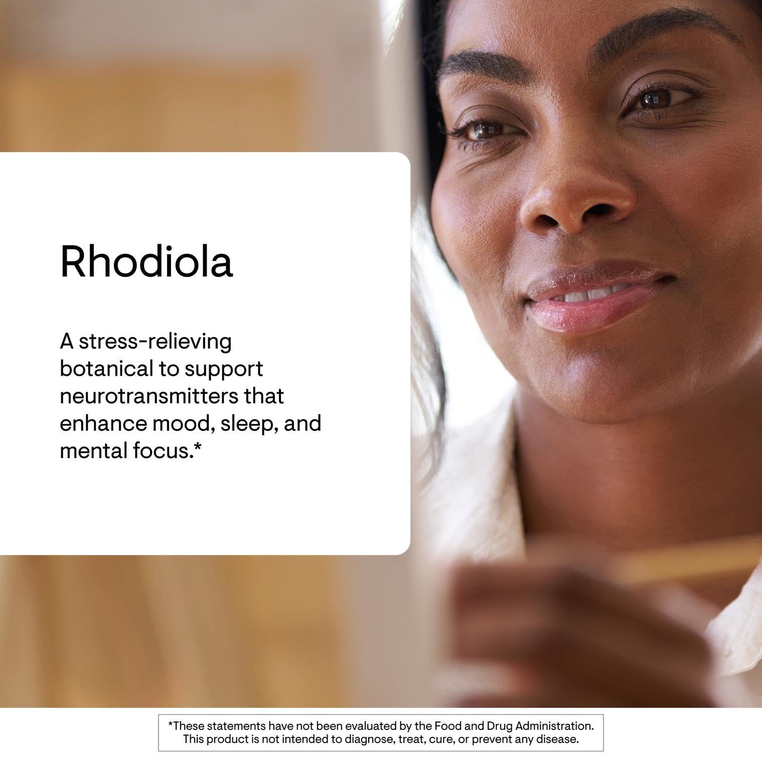 Thorne Rhodiola - Botanical Supplement for Stress Relief - Enhances Sleep, and Mental Focus - 60 Capsules