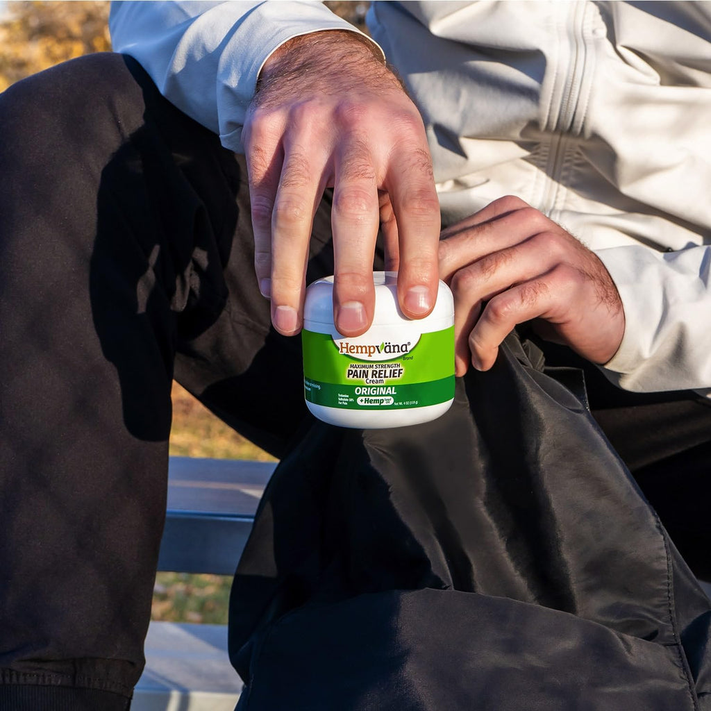 Hempvana Maximum Strength Relief Cream. Hemp Seed Oil for Muscles & Joints, AS SEEN ON TV, Odor-Free, Non-Greasy, Long-Lasting Relief Hempvana Au supplements