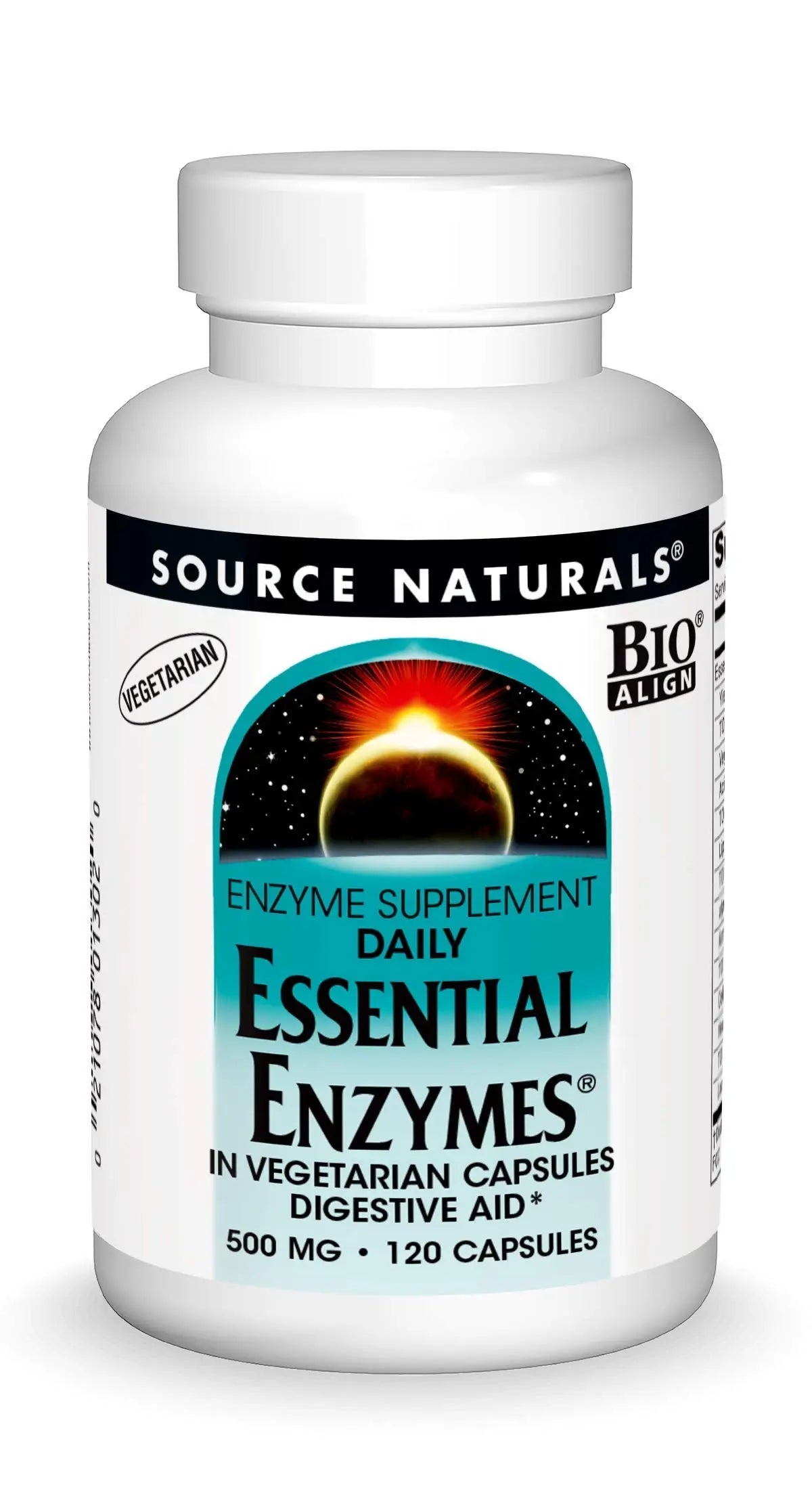 Source Naturals Essential Enzymes 500mg Bio-Aligned Multiple Enzyme Source Naturals Au supplements